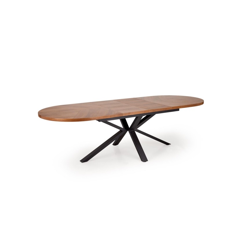 JASON extension table, color: walnut / black JASON extension table, color: walnut / black