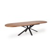 JASON extension table, color: walnut / black JASON extension table, color: walnut / black