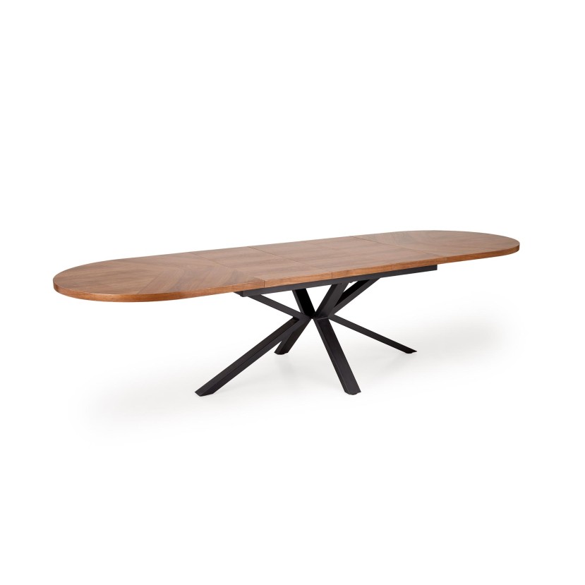JASON extension table, color: walnut / black JASON extension table, color: walnut / black