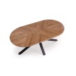 JASON extension table, color: walnut / black JASON extension table, color: walnut / black