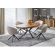 JASON extension table, color: walnut / black JASON extension table, color: walnut / black