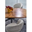 JASON extension table, color: walnut / black JASON extension table, color: walnut / black