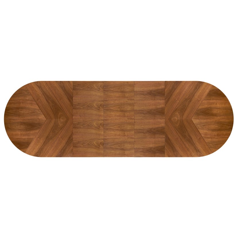 JASON extension table, color: walnut / black JASON extension table, color: walnut / black
