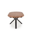 JASON extension table, color: walnut / black JASON extension table, color: walnut / black