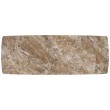 VINCE extension table brown marble / black VINCE extension table brown marble / black