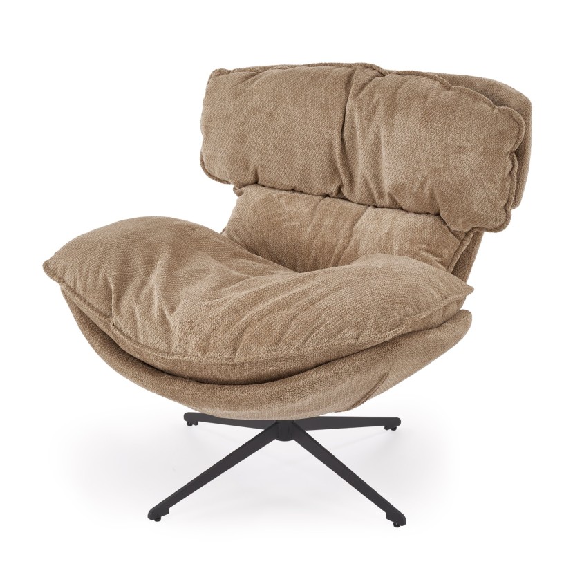 ROGER leisure chair, brown