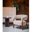 UDON leisure chair, cappuccino