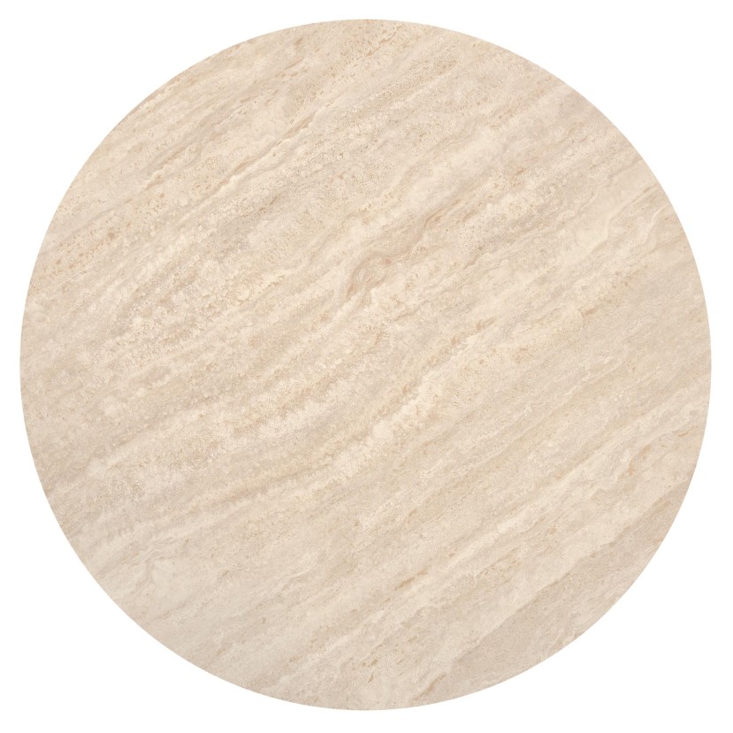 DIAVOLA c.table travertine / walnut