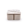 ARAKIS c.table beige marble / walnut ARAKIS c.table beige marble / walnut