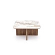 ARAKIS c.table beige marble / walnut ARAKIS c.table beige marble / walnut