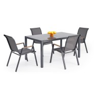 HOVER garden table, grey / anthracite