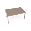 HOVER garden table, beige / cappuccino