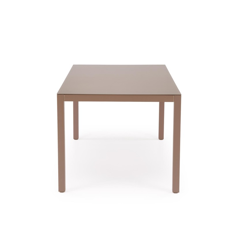 HOVER garden table, beige / cappuccino