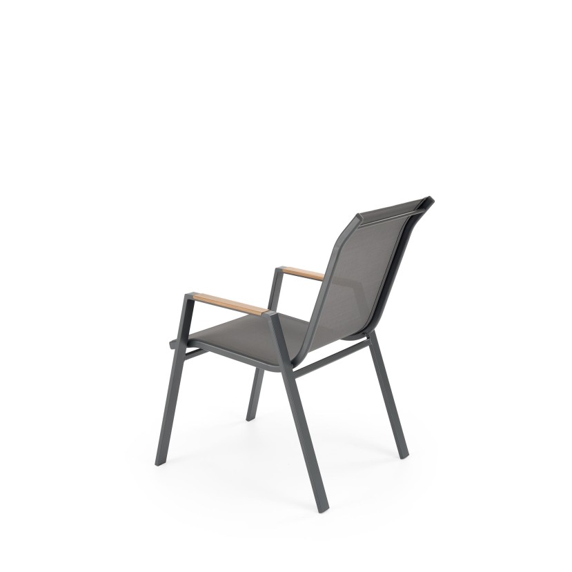 HOVER garden chair, grey / anthracite