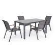 HOVER garden chair, grey / anthracite