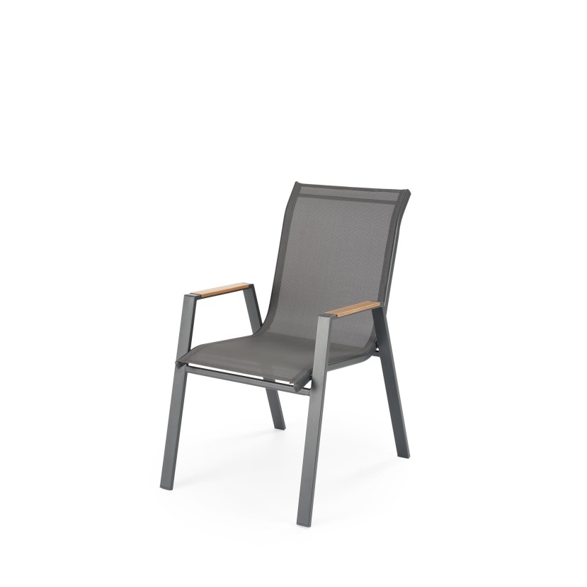 HOVER garden chair, grey / anthracite