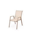 HOVER garden chair, beige / cappuccino