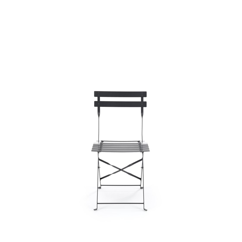 LIVORNO garden set (table+2 chairs), black LIVORNO garden set (table+2 chairs), black