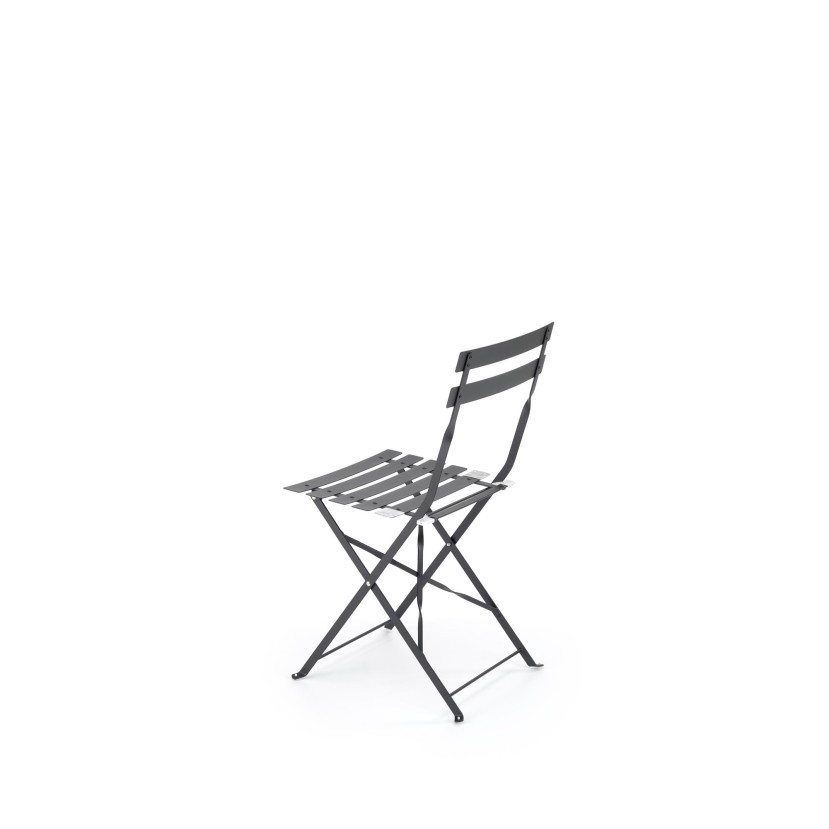 LIVORNO garden set (table+2 chairs), black LIVORNO garden set (table+2 chairs), black
