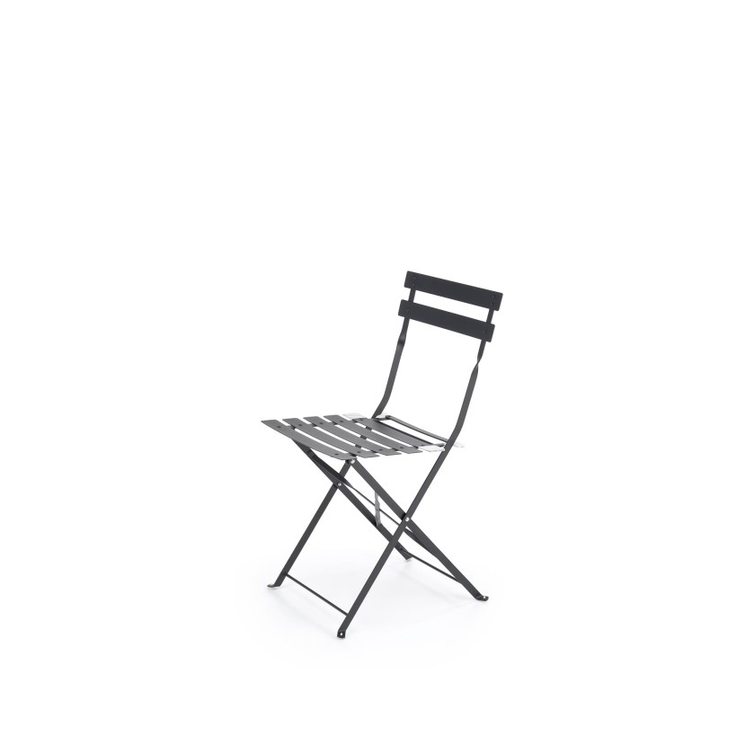 LIVORNO garden set (table+2 chairs), black LIVORNO garden set (table+2 chairs), black