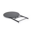 LIVORNO garden set (table+2 chairs), black LIVORNO garden set (table+2 chairs), black
