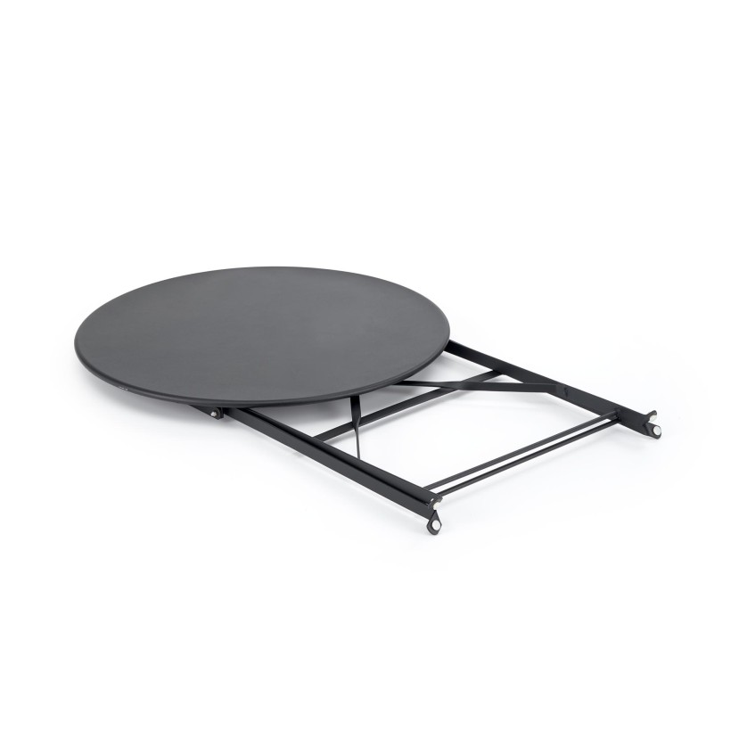 LIVORNO garden set (table+2 chairs), black LIVORNO garden set (table+2 chairs), black