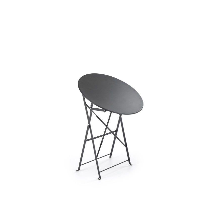 LIVORNO garden set (table+2 chairs), black LIVORNO garden set (table+2 chairs), black