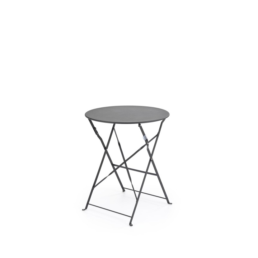 LIVORNO garden set (table+2 chairs), black LIVORNO garden set (table+2 chairs), black