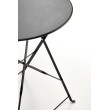 LIVORNO garden set (table+2 chairs), black LIVORNO garden set (table+2 chairs), black