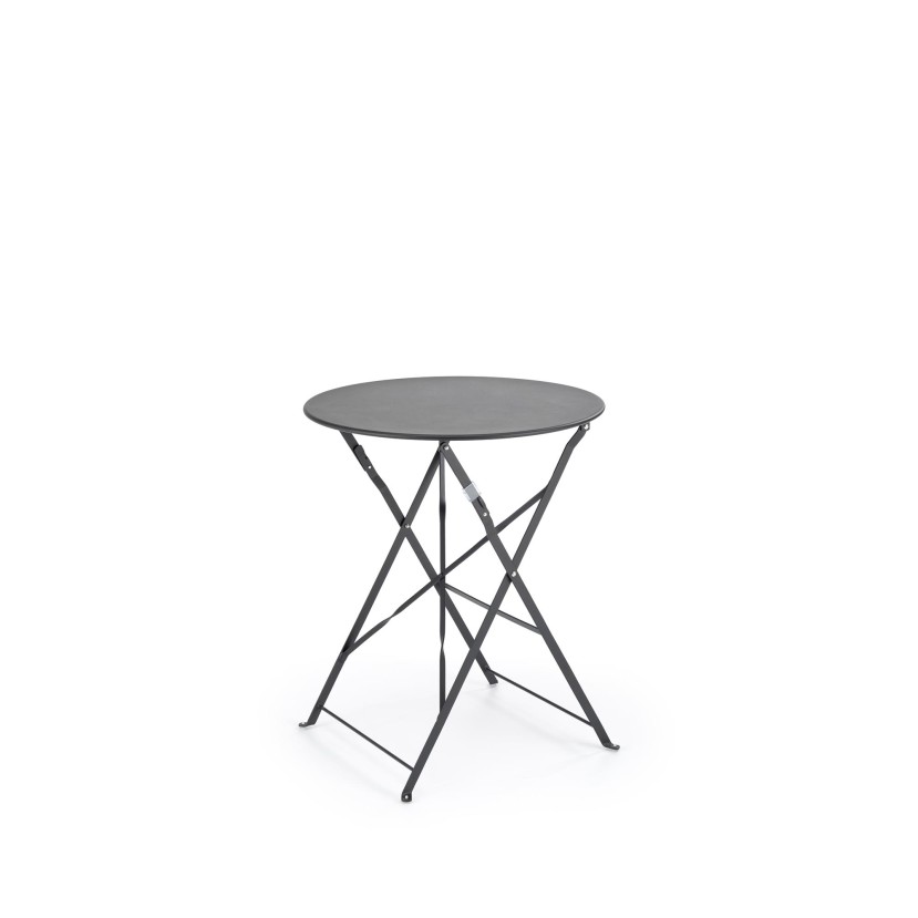 LIVORNO garden set (table+2 chairs), black LIVORNO garden set (table+2 chairs), black
