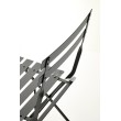 LIVORNO garden set (table+2 chairs), black LIVORNO garden set (table+2 chairs), black