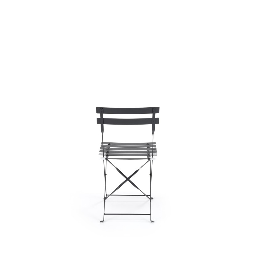 LIVORNO garden set (table+2 chairs), black LIVORNO garden set (table+2 chairs), black