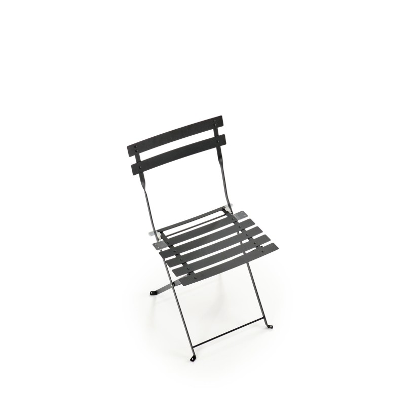 LIVORNO garden set (table+2 chairs), black LIVORNO garden set (table+2 chairs), black