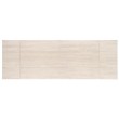 HILARIO extension table, light travertine/cashmere HILARIO extension table, light travertine/cashmere
