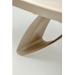 HILARIO extension table, light travertine/cashmere HILARIO extension table, light travertine/cashmere