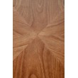 HEVELIUS table, top - walnut, leg - black