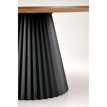 HEVELIUS table, top - walnut, leg - black HEVELIUS table, top - walnut, leg - black