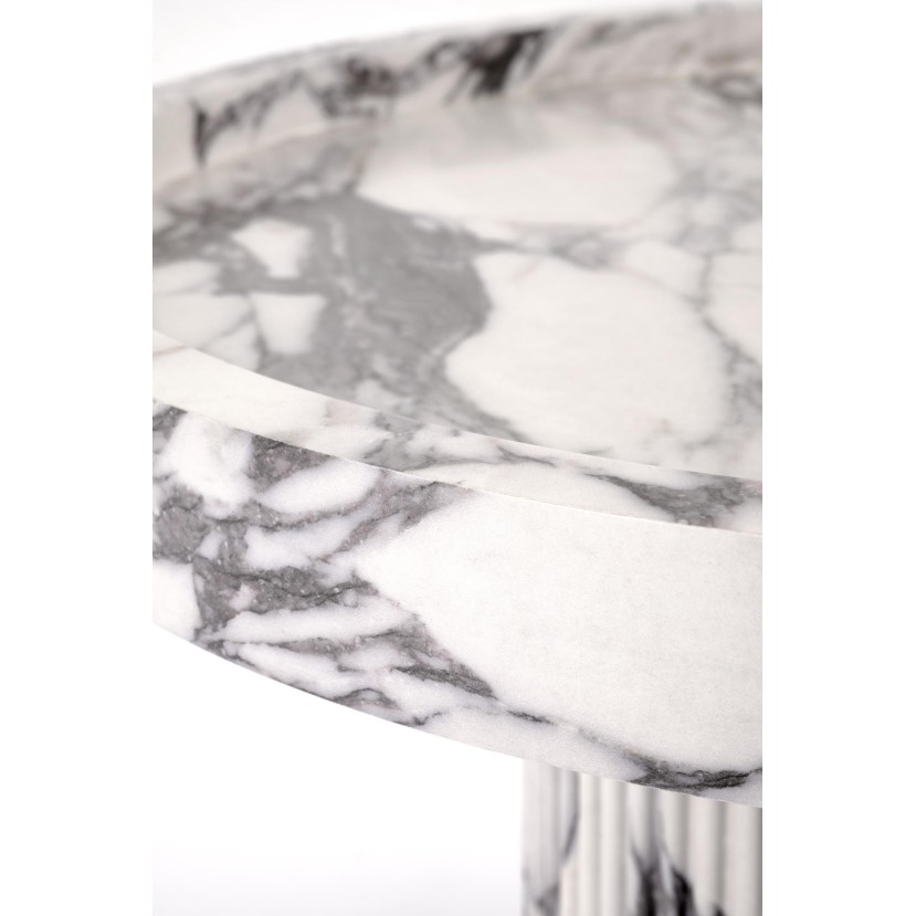 AMARETTO c.table, white marble