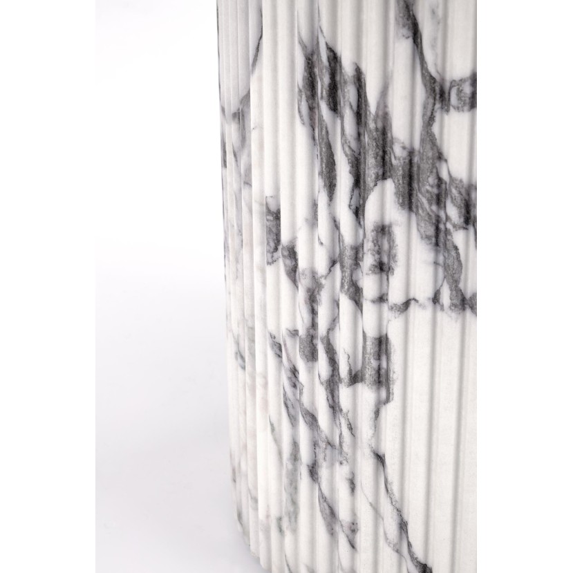 AMARETTO c.table, white marble