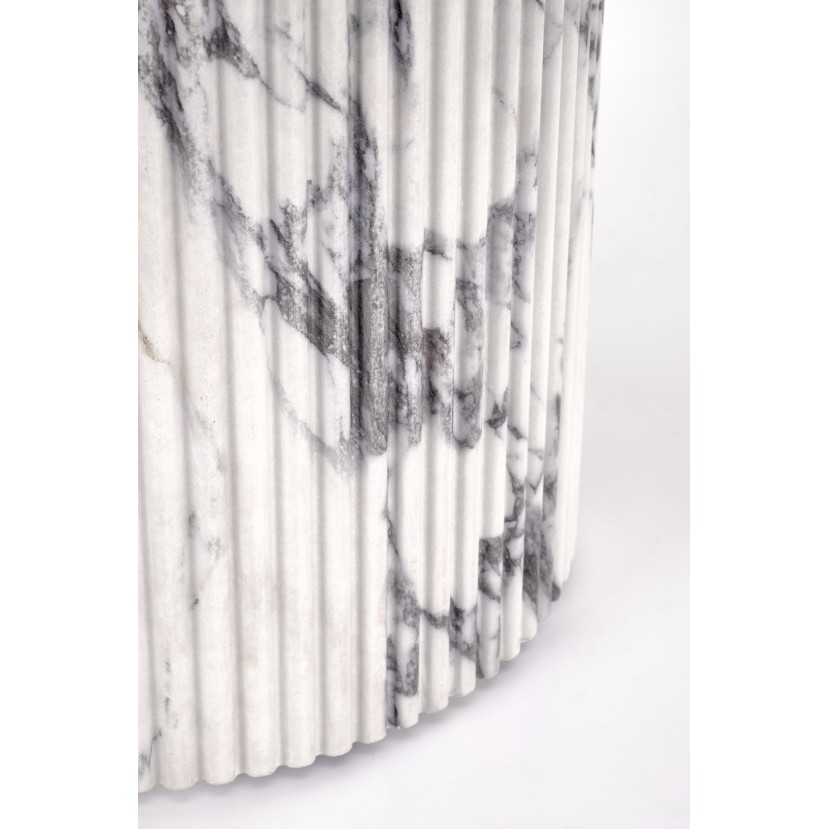 AMARETTO c.table, white marble