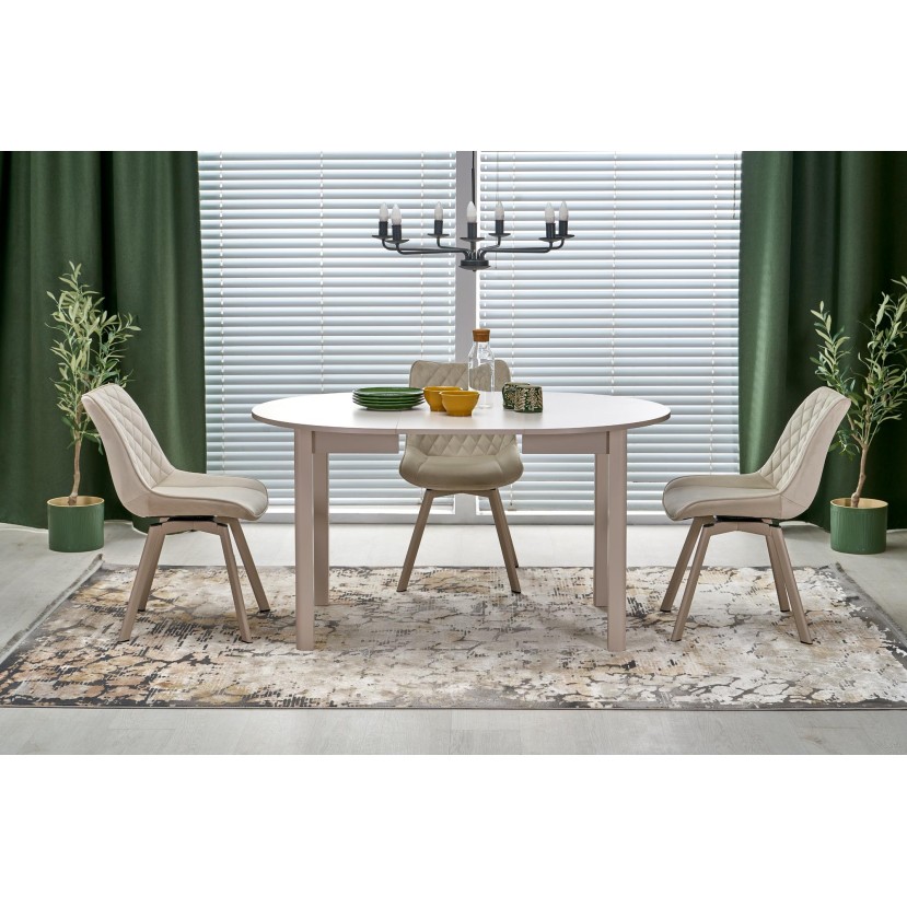 RINGO table, cashmere / cashmere RINGO table, cashmere / cashmere