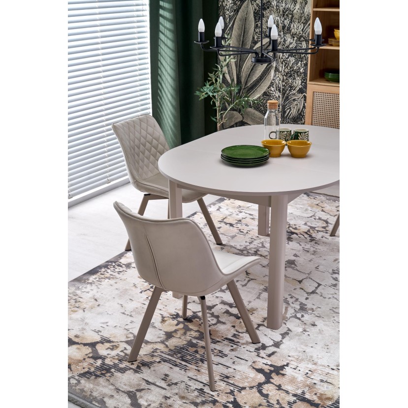 RINGO table, cashmere / cashmere RINGO table, cashmere / cashmere