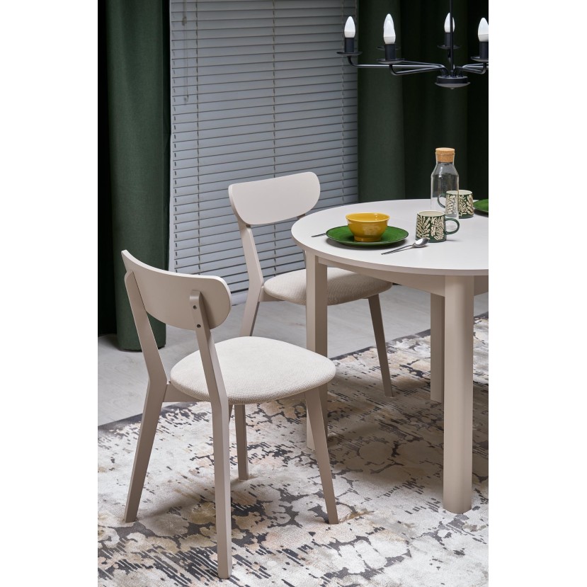 RINGO table, cashmere / cashmere RINGO table, cashmere / cashmere