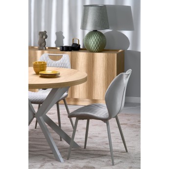 PERONI extension table, hikora oak / cashmere PERONI extension table, hikora oak / cashmere