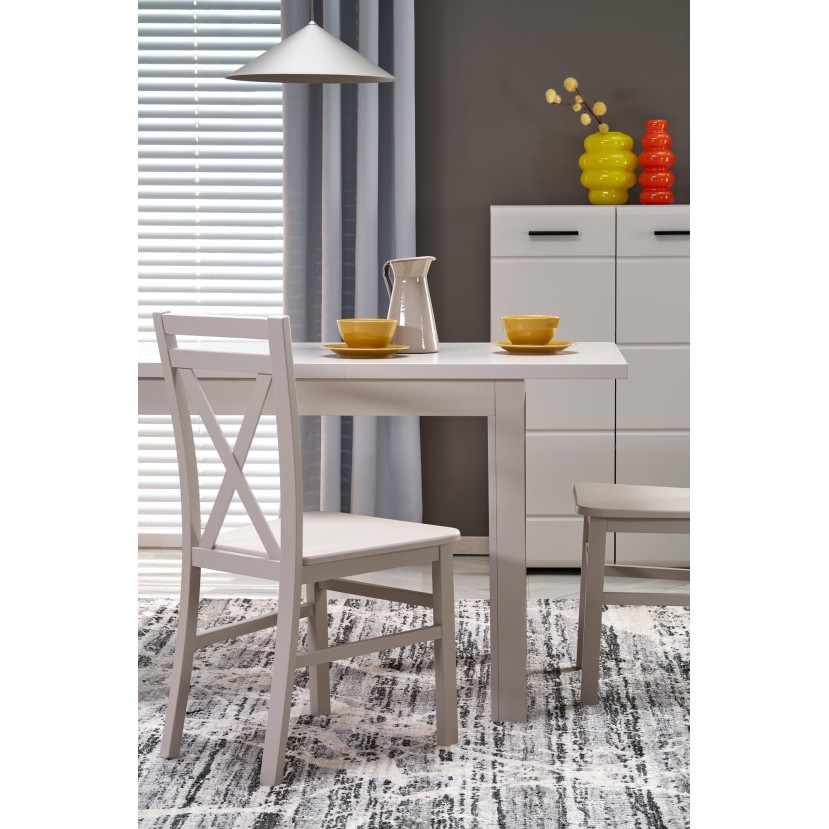 GIZMO extension table cashmere / cashmere GIZMO extension table cashmere / cashmere
