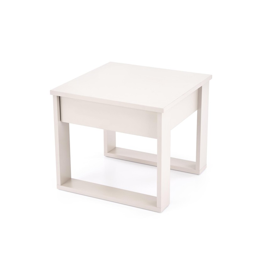 NEA SQUARE coffee table, cashmere