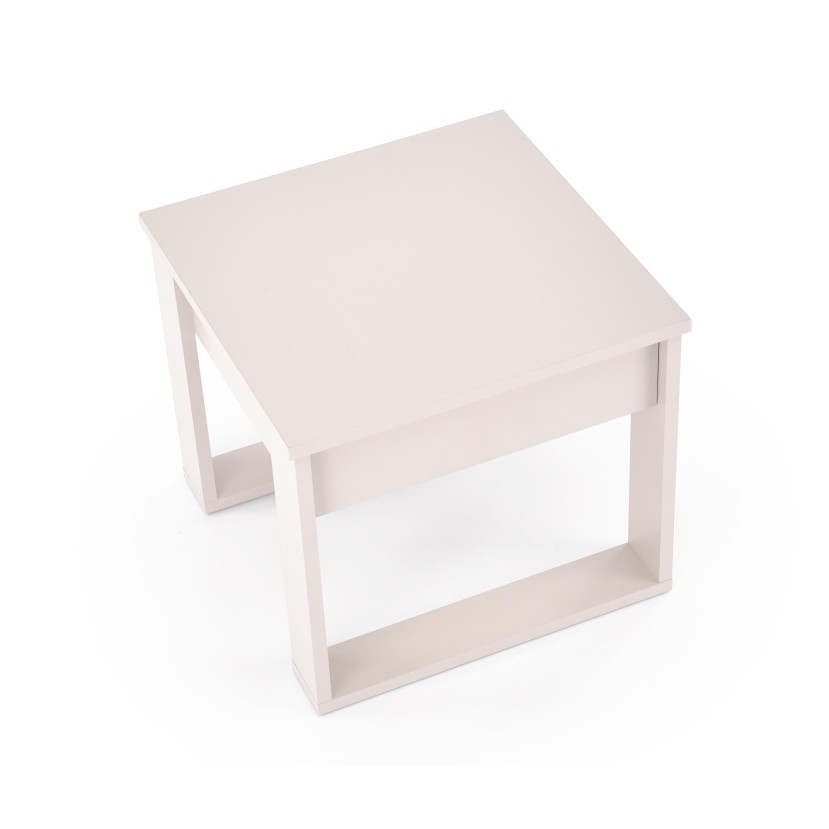 NEA SQUARE coffee table, cashmere