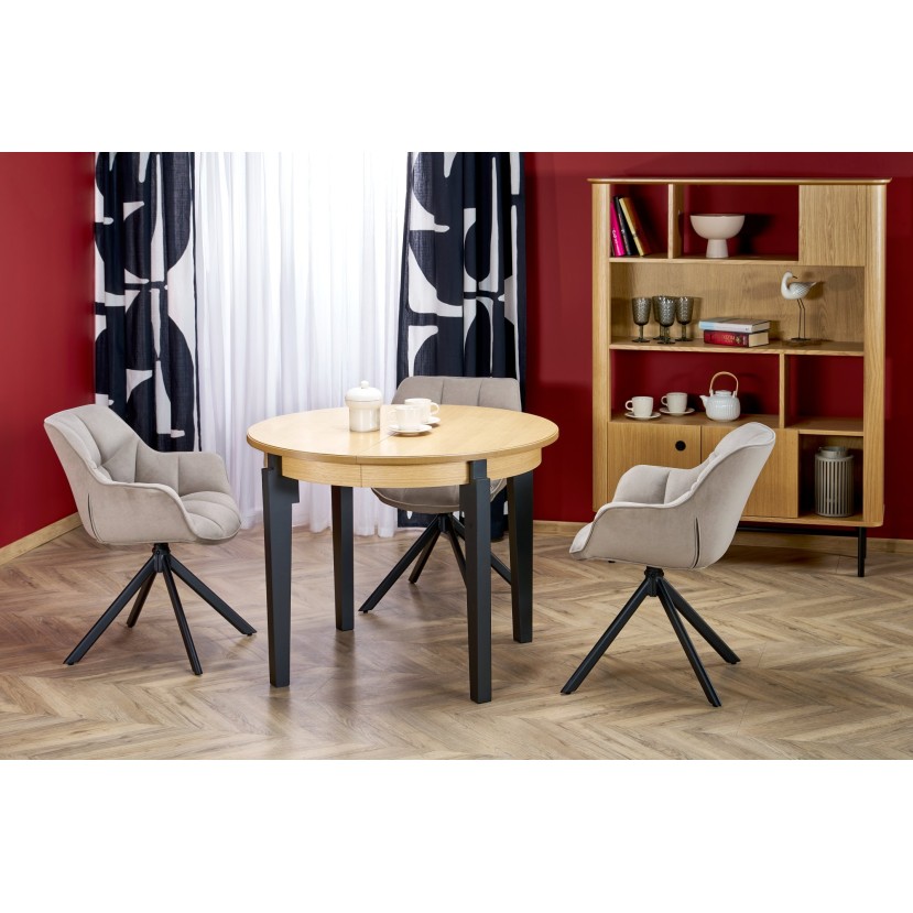 SORBUS table natural oak / cashmere