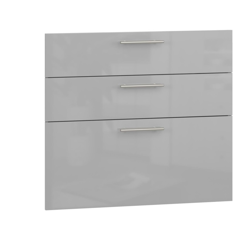 VENTO D3S_H-80/82 fronts, color: light grey high gloss VENTO D3S_H-80/82 fronts, color: light grey high gloss