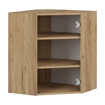 VENTO GN-60/72 carcass, upper corner cabinet craft oak VENTO GN-60/72 carcass, upper corner cabinet craft oak